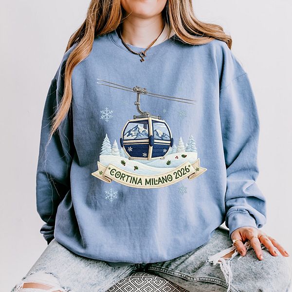 

Cortina milano 2026 ski lift - Женский легкий свитшот garment dyed Simply Sage Market, Blue Jean, Зеленый, Cortina milano 2026 ski lift - Женский легкий свитшот garment dyed Simply Sage Market, Blue Jean