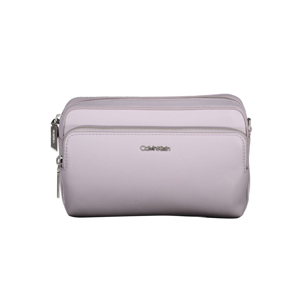 

Фиолетовая сумка из полиэстера Calvin Klein