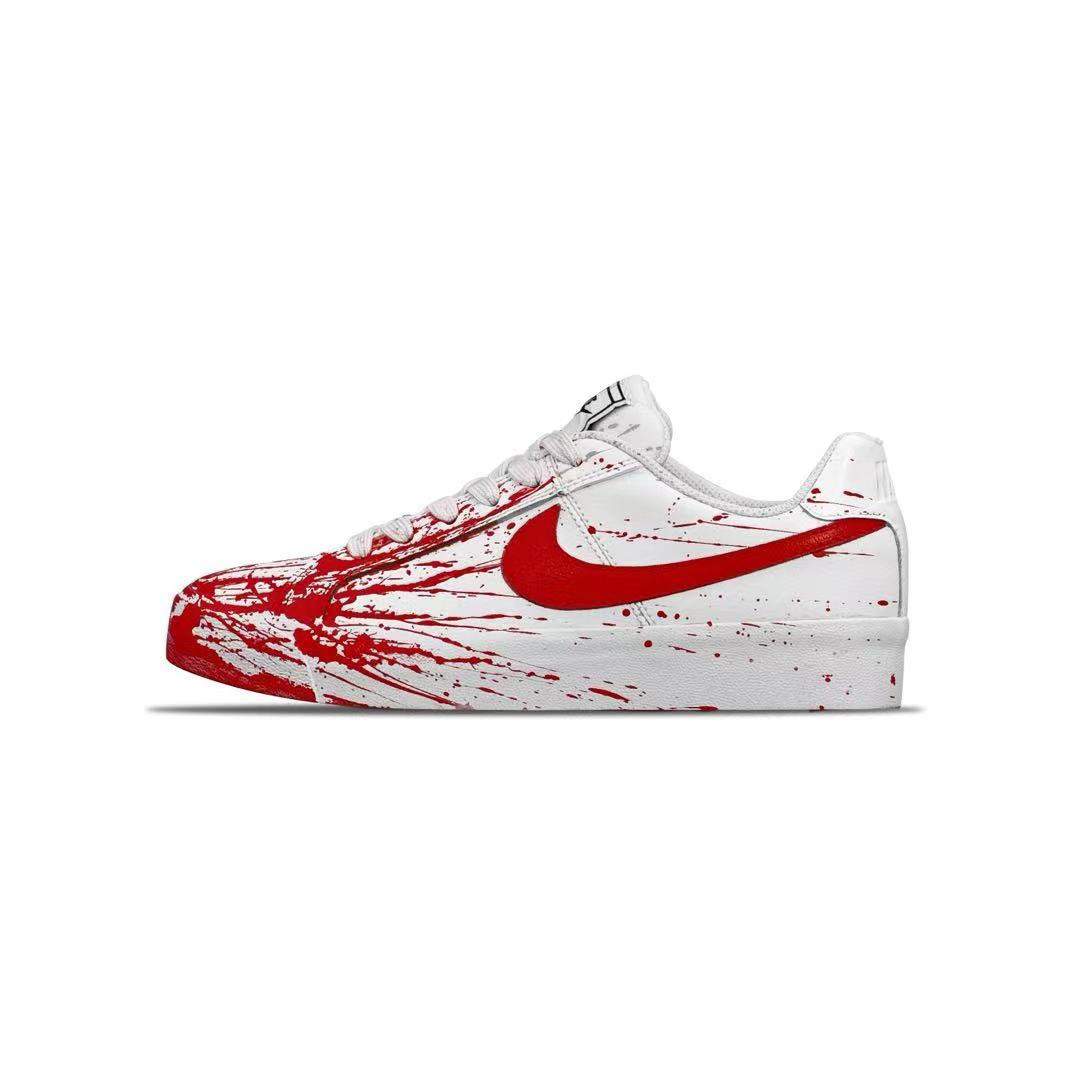 

Кроссовки Nike Court Royale Skateboarding Shoes Unisex Low-top Red, красный