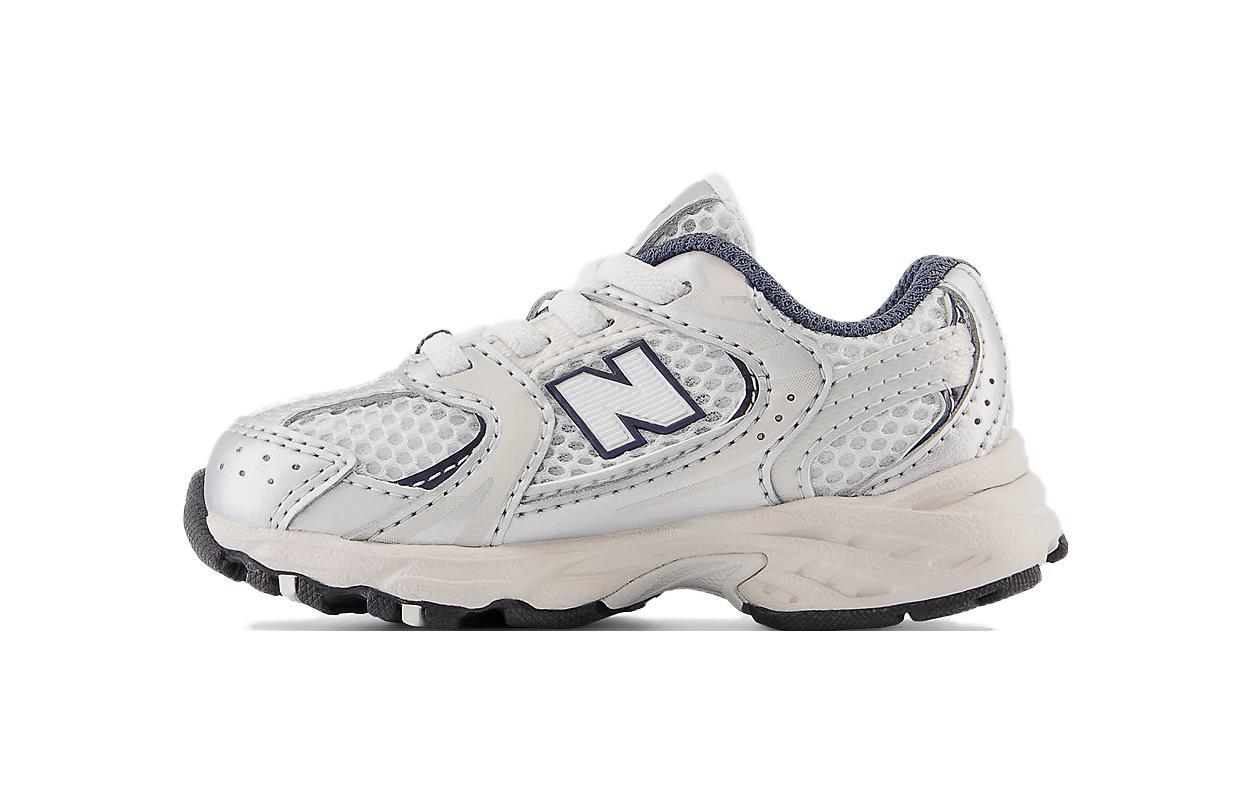 

New Balance NB 530 износостойкие дышащие низкие детские туфли серого цвета для младенцев и малышей