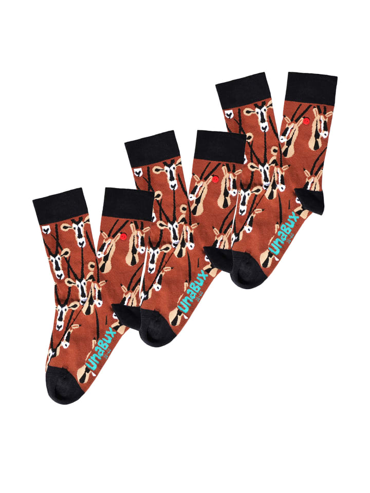 

Носки Unabux Freizeitsocken GRUMBLE, цвет THE JUNGLEbraun