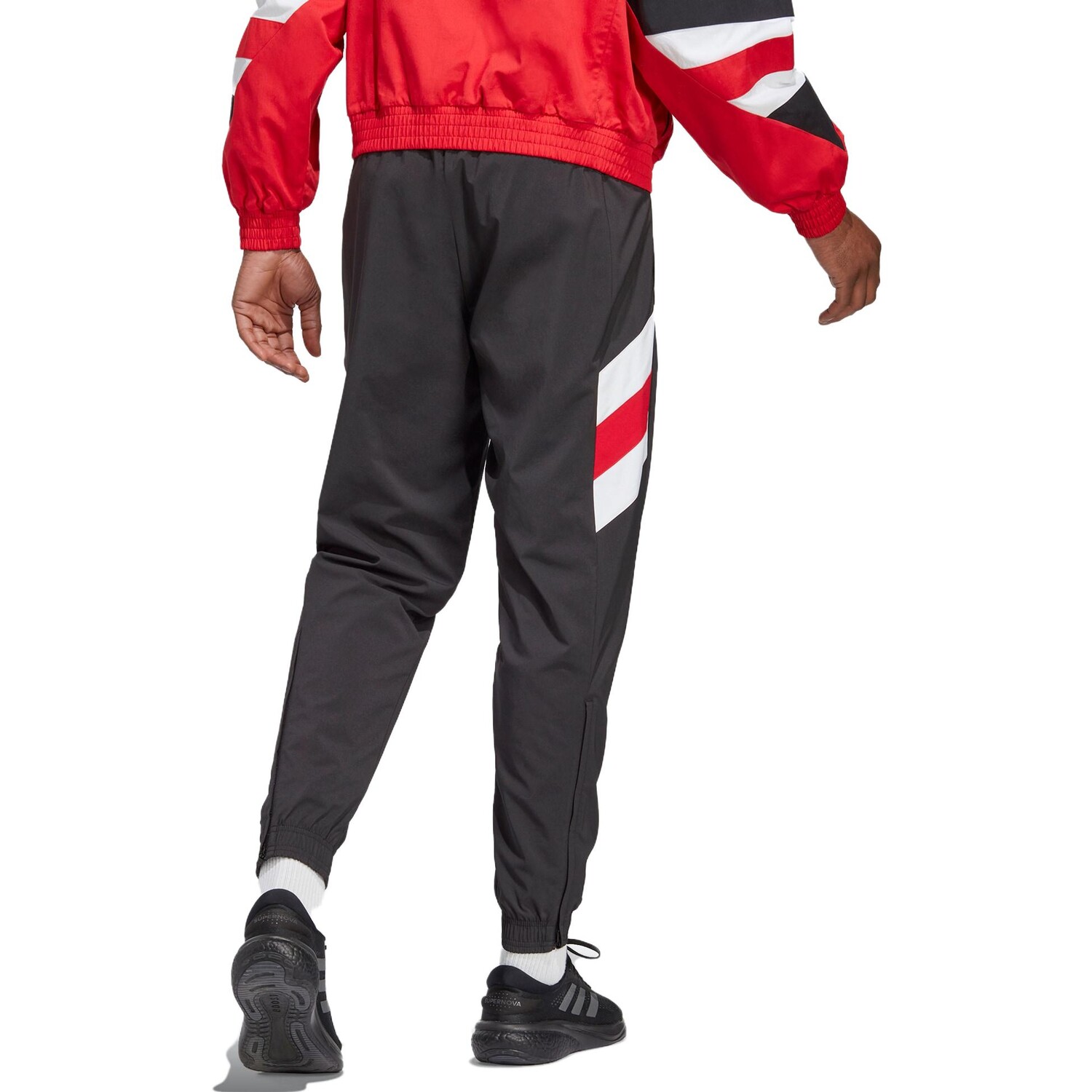 SS23 ICONS Коллекция Трикотажные Штаны Мужские Черные Adidas, черный — фото 3