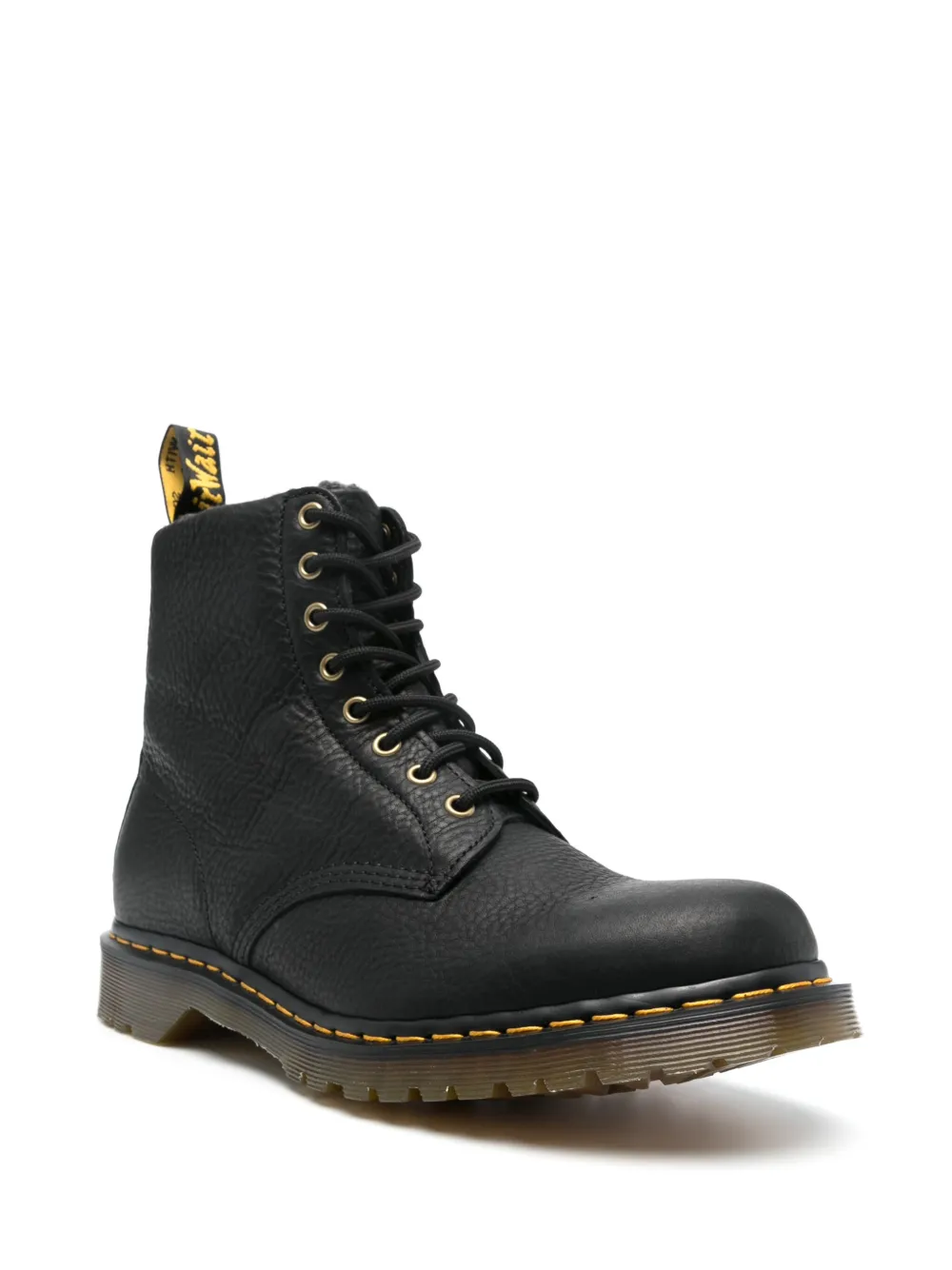 Мужские ботинки Dr. Martens 1460 из зернистой кожи, черный — фото 2