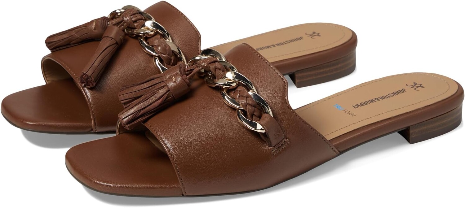 

Сандалии Johnston & Murphy Lilly Chain Slide, коричневый