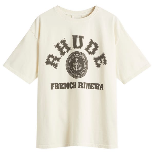 

Футболка Французская Ривьера Rhude, белый