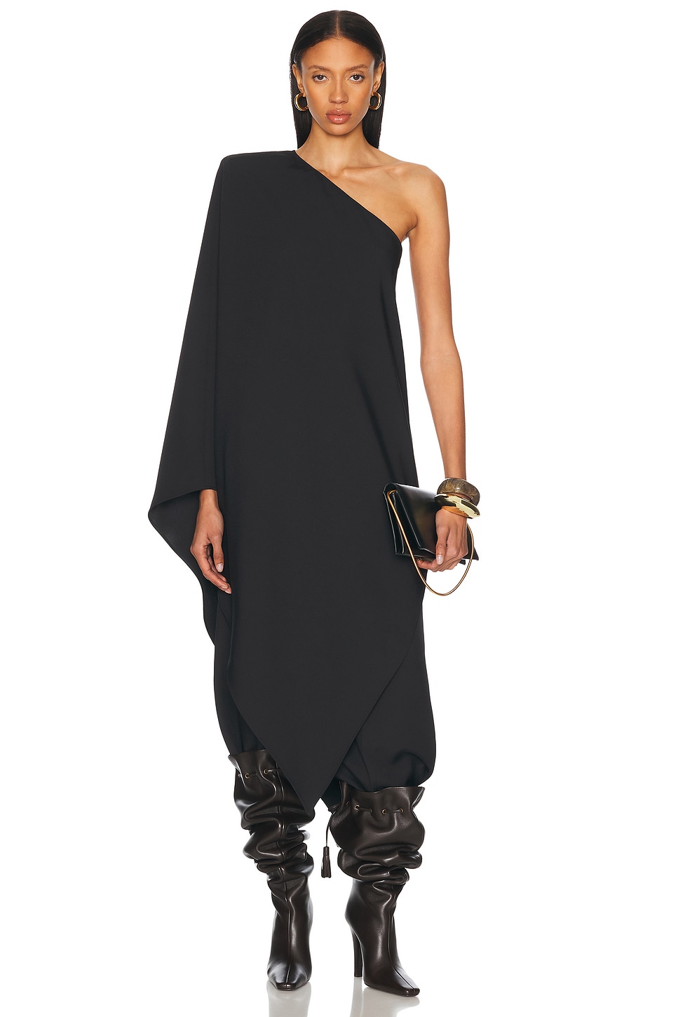 

Топ с одним плечом Alexandre Vauthier, Black