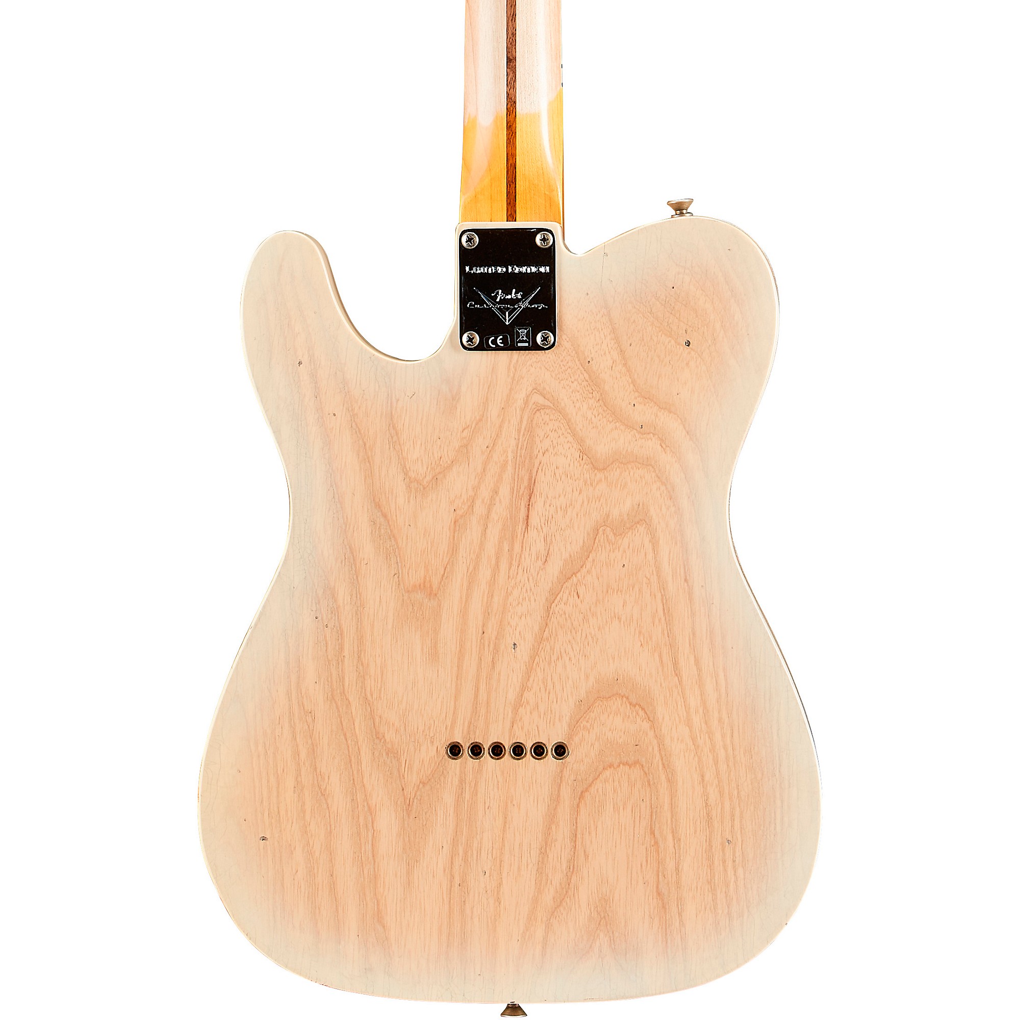 

Ограниченная серия Fender Custom Shop Tomatillo Telecaster Journeyman Relic, электрогитара Natural Blonde