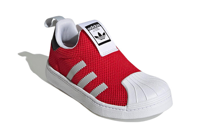 Кроссовки Adidas Superstar 360 Little Kid 'Vivid Red White' — фото 3