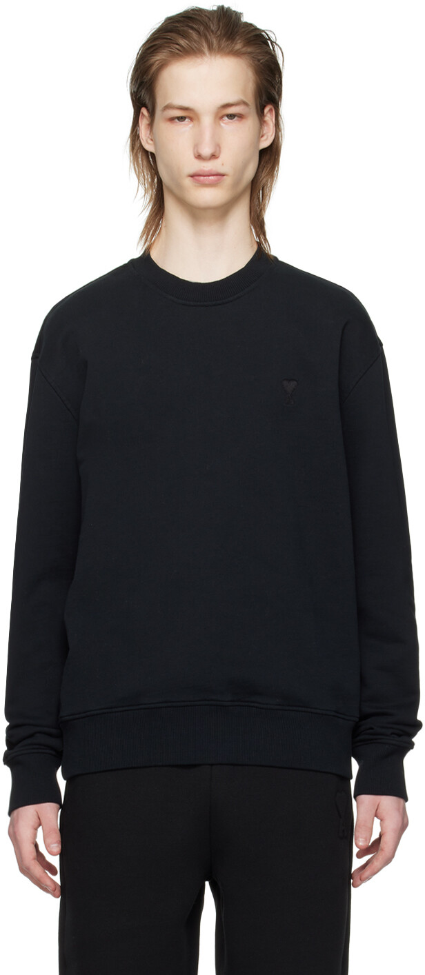 

Черный свитшот Ami de Cœur Ami Paris, цвет Black