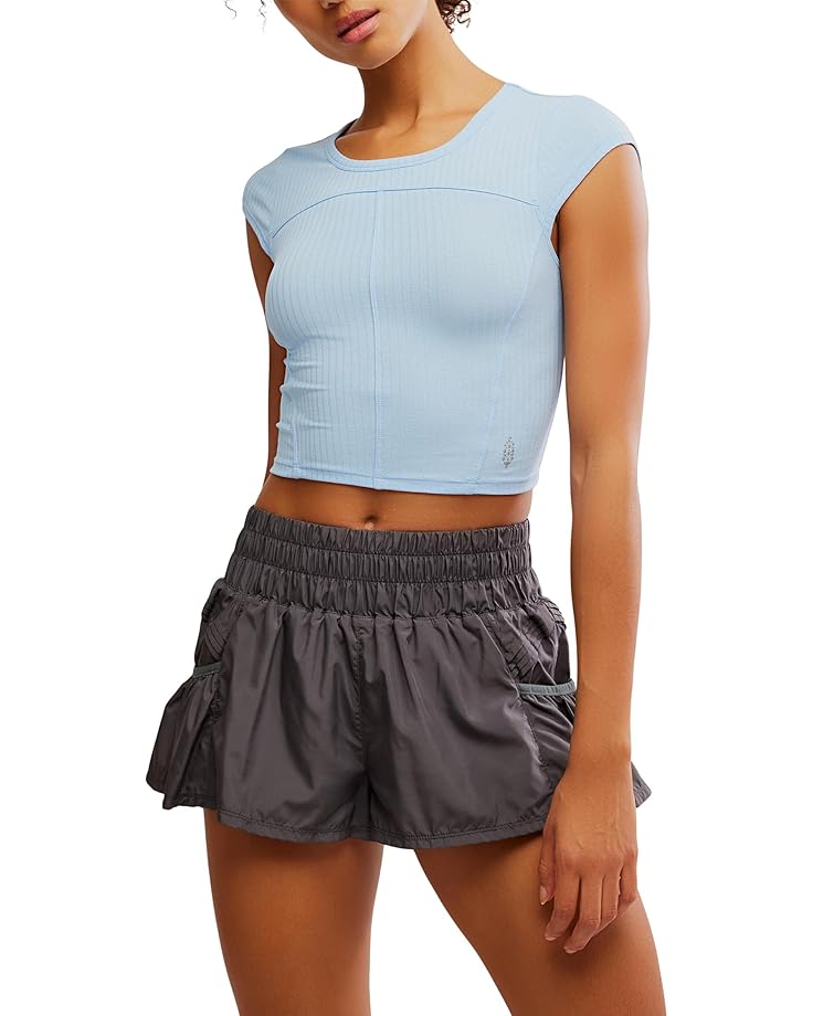

Футболка FP Movement Tempo Ribbed Baby Tee, цвет High Dive