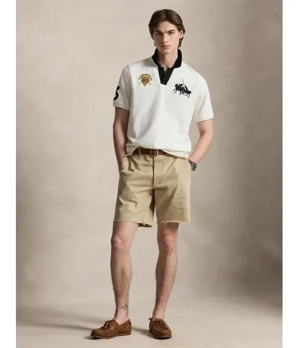 Полюс classic fit Polo Ralph Lauren, экрю — фото 2