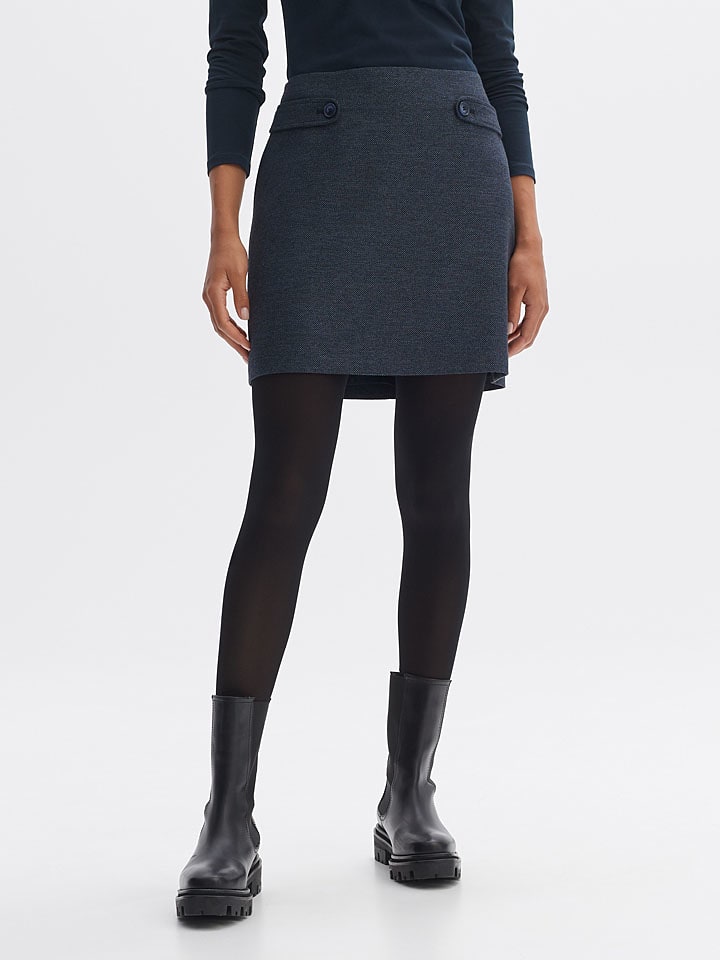 

OPUS Юбка темно-синего цвета