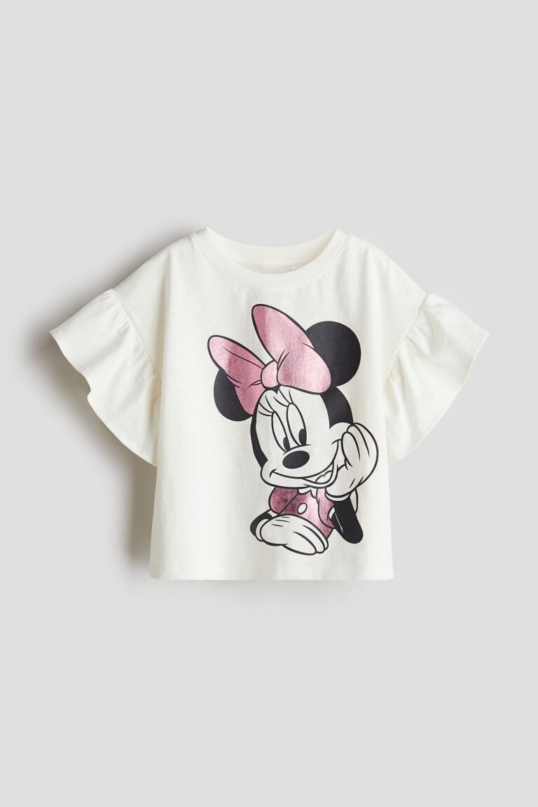 

Футболка с принтом H&M, белый
