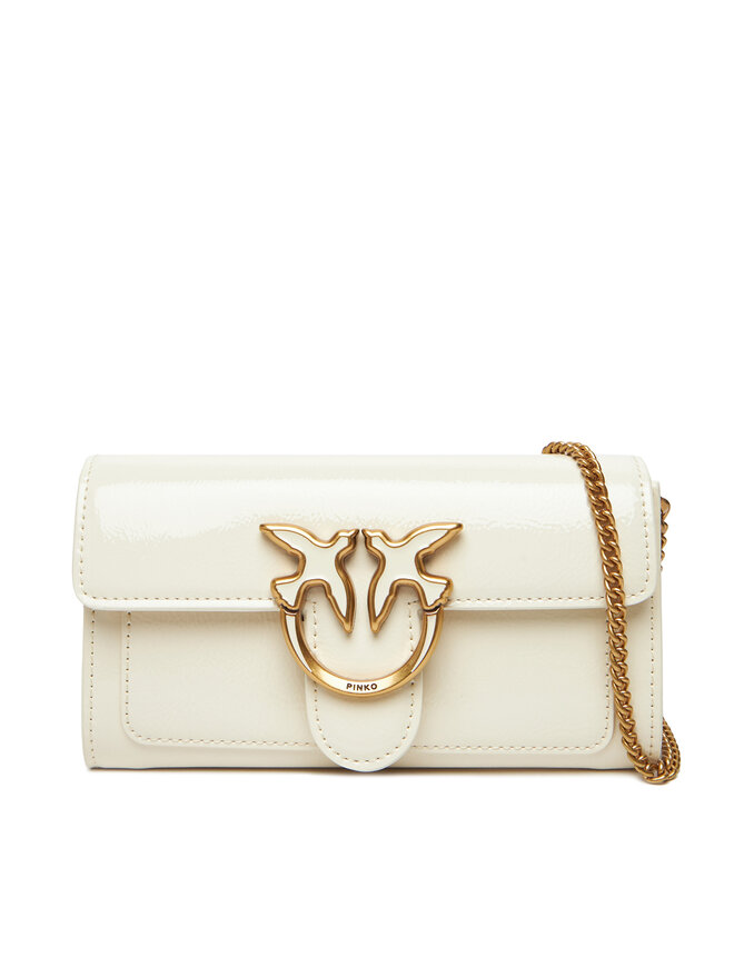 

Вечерняя сумка PINKO Love One Wallet C PE25 PLTT 100062 A1UV, белый