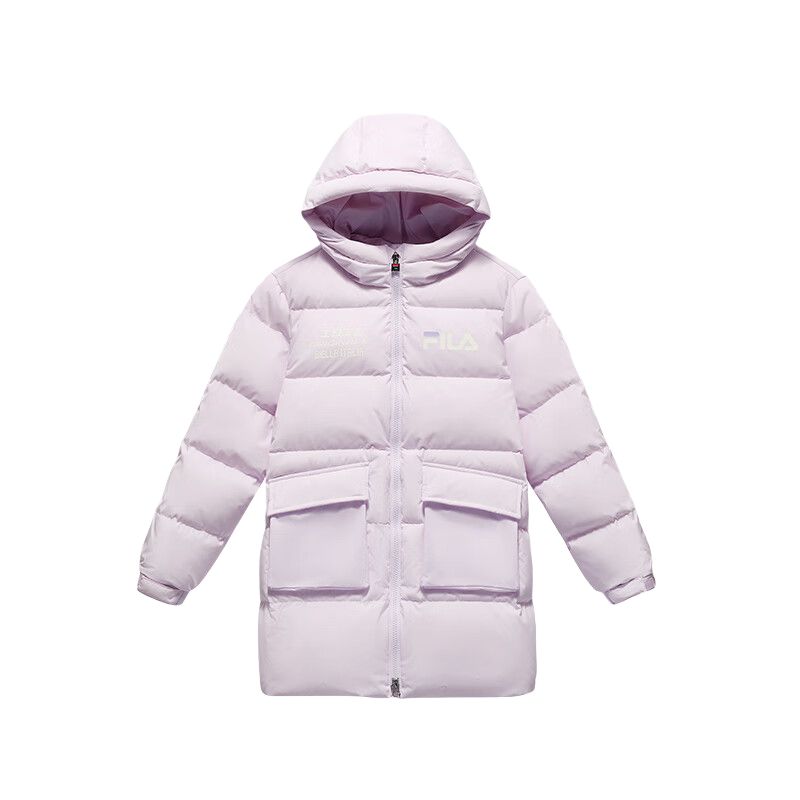 

Детская пуховая куртка Grade School FILA KIDS, светло-розовый