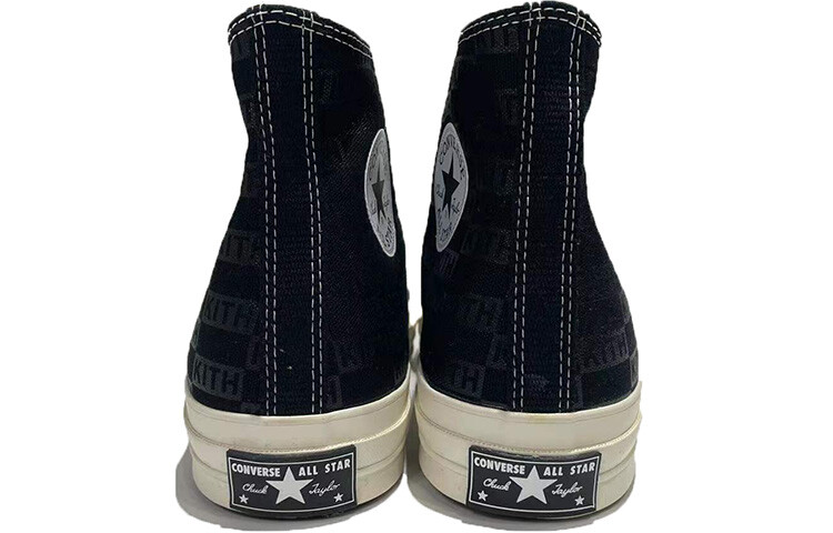 Кеды Chuck 70 Kith X Converse High 'Black Monogram' — фото 4
