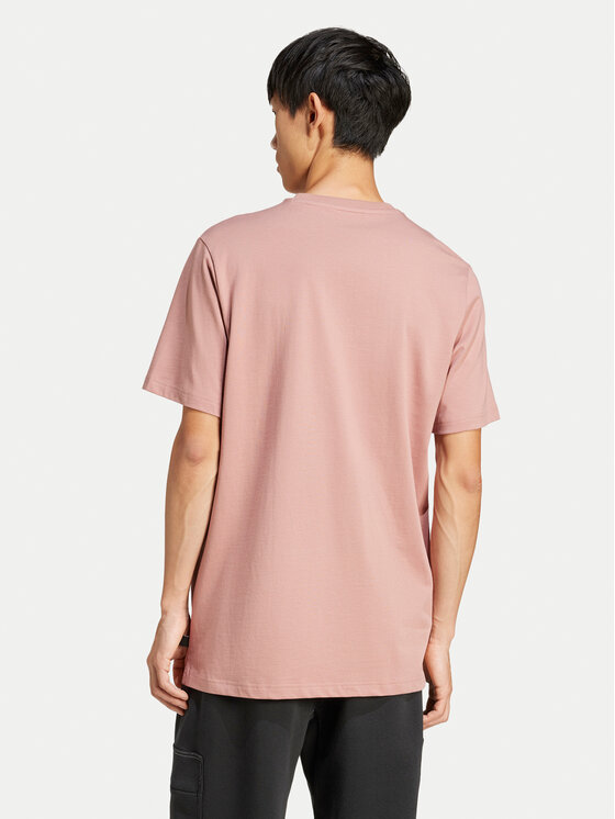 Свободная футболка Lens Elevated Pocket Graphic JJ3927 Adidas, розовый — фото 3