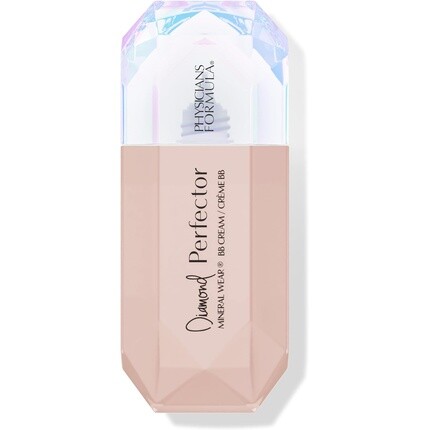 

Mineral Wear Diamond Perfector BB Cream Тонированный увлажняющий крем с экстрактом алмаза и витамином Е Легкое покрытие Сияющий финиш От легкого до среднего Physicians Formula