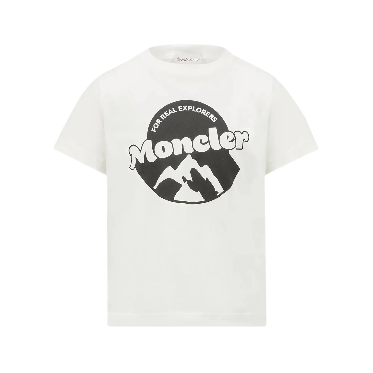 Moncler Футболка White для детей 3-7 лет