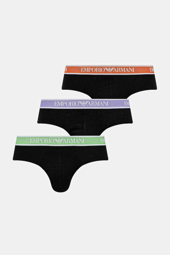 

Трусы 3 шт Emporio Armani Underwear, черный