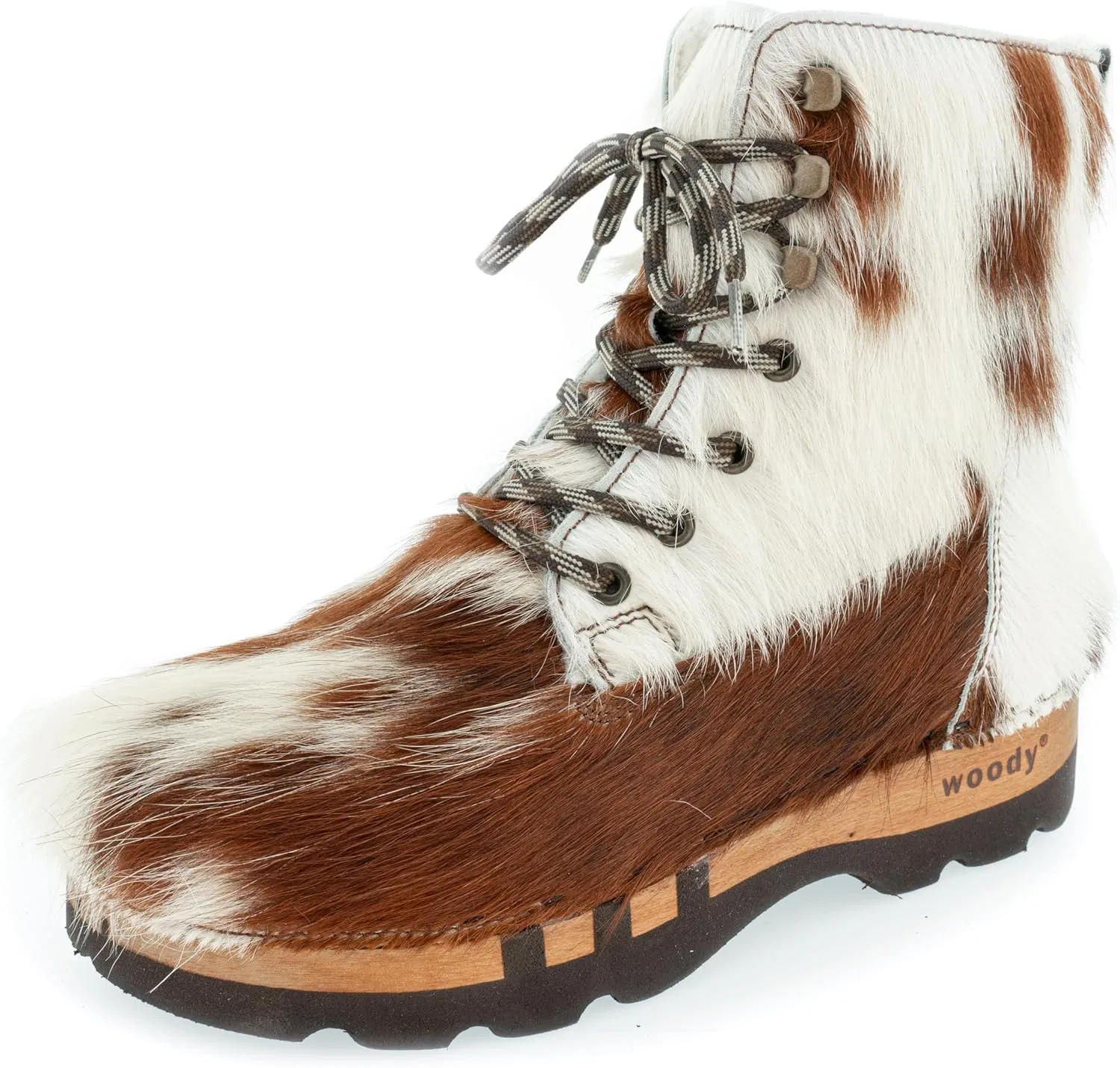 Мужские меховые сабо Woody Pascal, Natural Fur.
