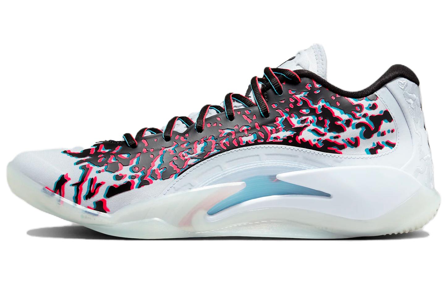 

Air Zion 3 PF 'Z 3D' Jordan, белый черный красный