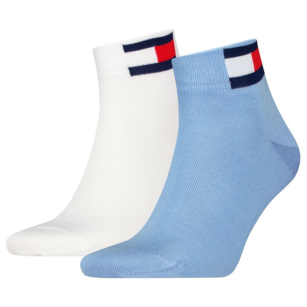 

Носки Tommy Hilfiger Flag Quarter short 2 шт, разноцветный