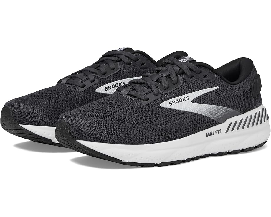 Кроссовки Brooks Ariel GTS 24, цвет Ebony/Black/White