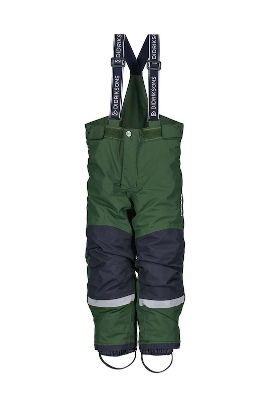 Детские лыжные брюки IDRE KIDS PANTS Didriksons, зеленый — фото 2