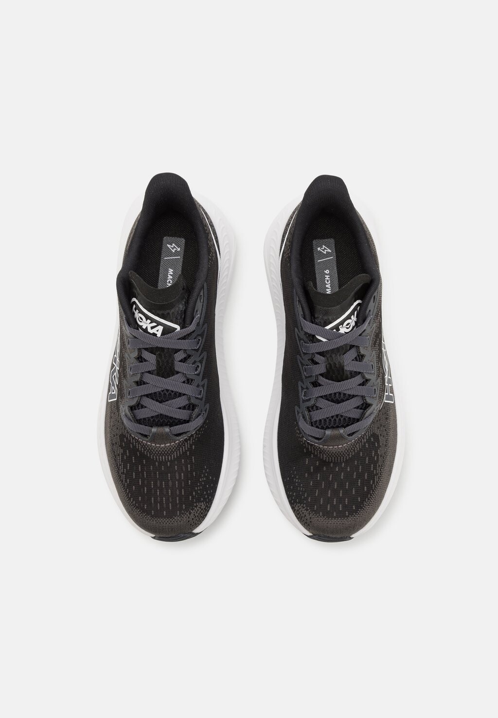 Кроссовки MACH 6 HOKA, черный