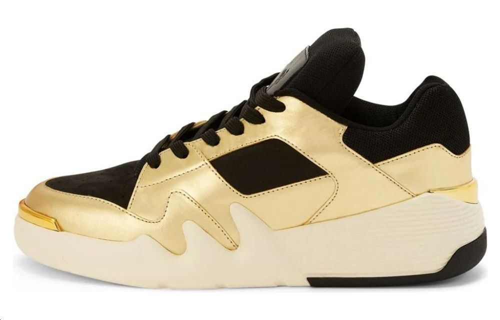 

Кроссовки Talon Leather Giuseppe Zanotti, Black Gold
