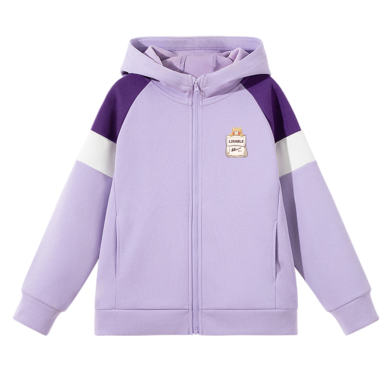 

Детский худи WARRIOR, фиолетовый/h pocket bear k