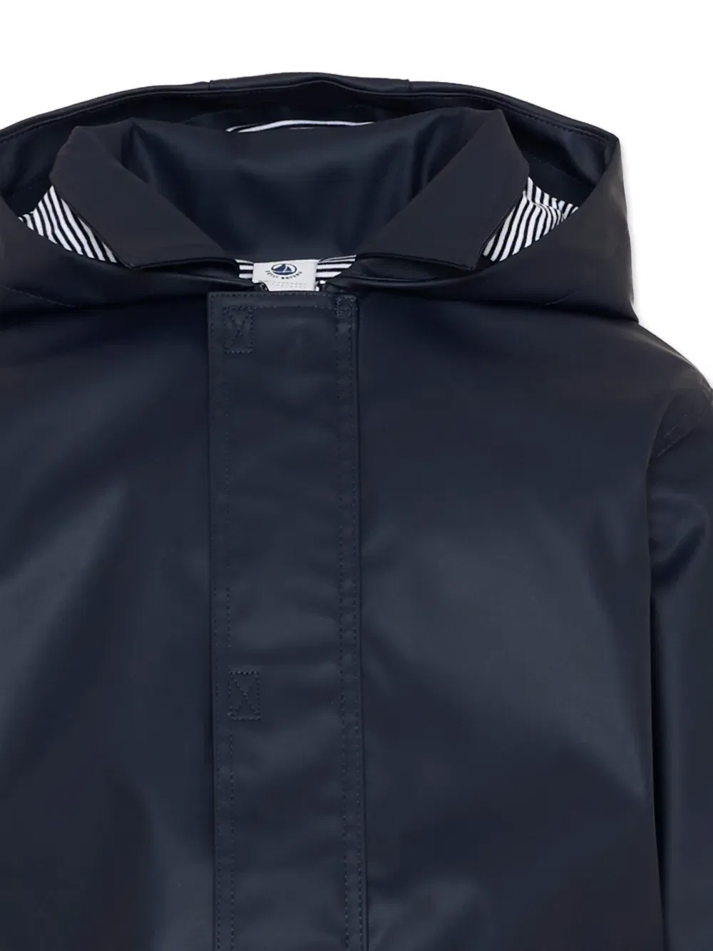 Культовая куртка с капюшоном и карманами Petit Bateau, синий — фото 4