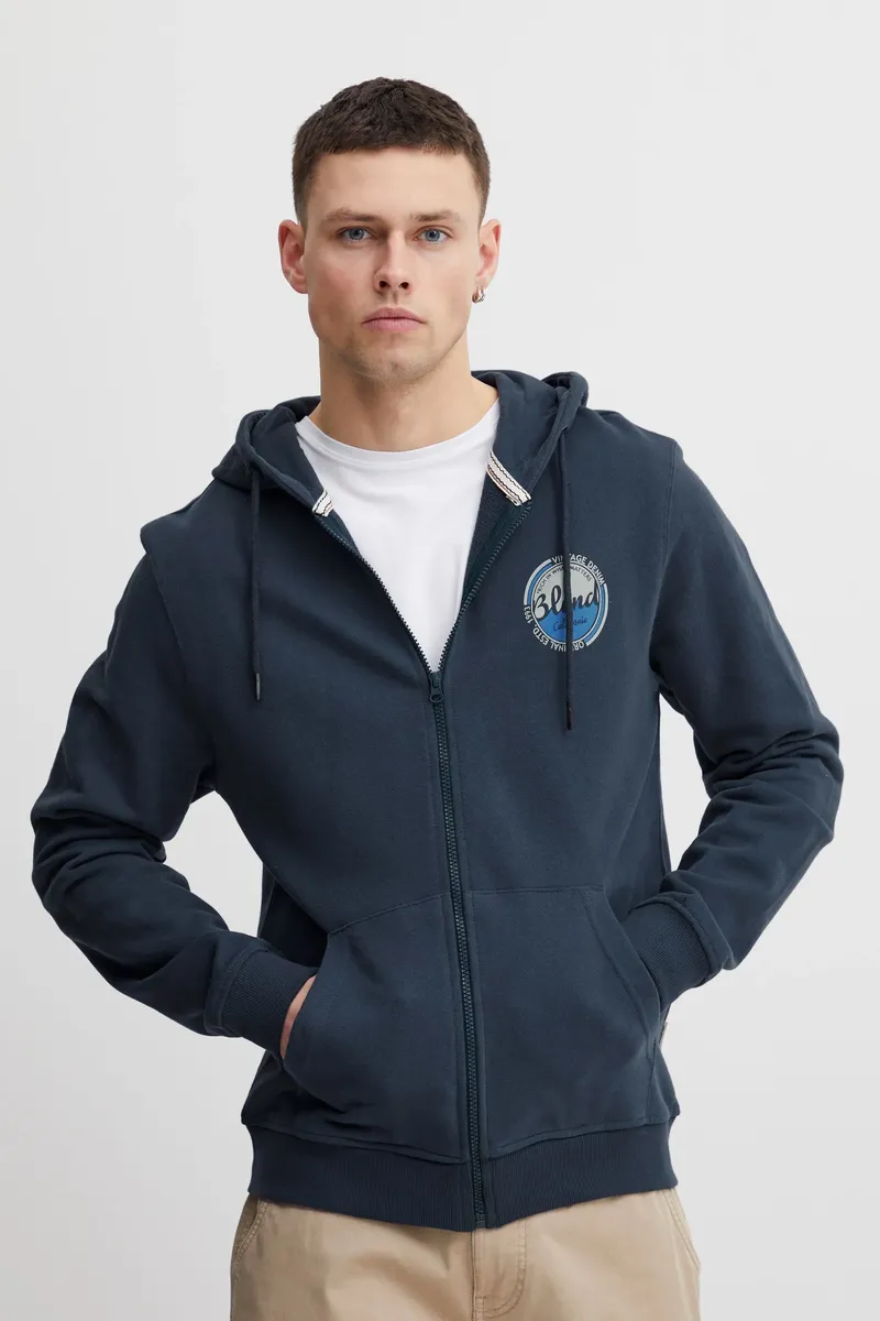 

Толстовка с капюшоном из смесового материала "BLEND BHSweatshirt", цвет Dress Blues