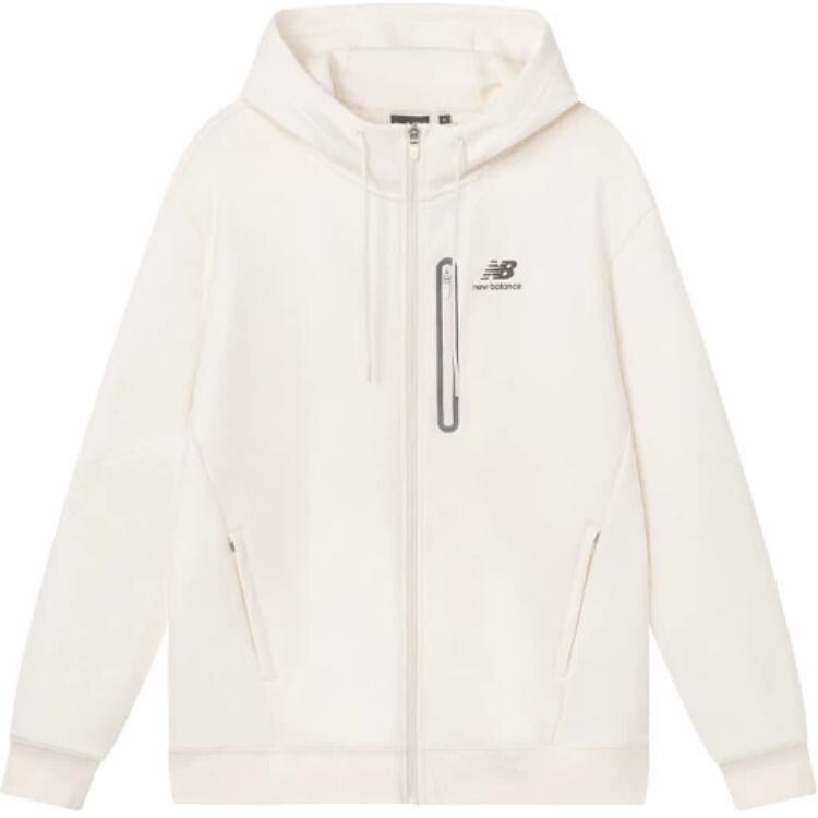

Куртка унисекс цвета слоновой кости и белого цвета New Balance, цвет Ivory White