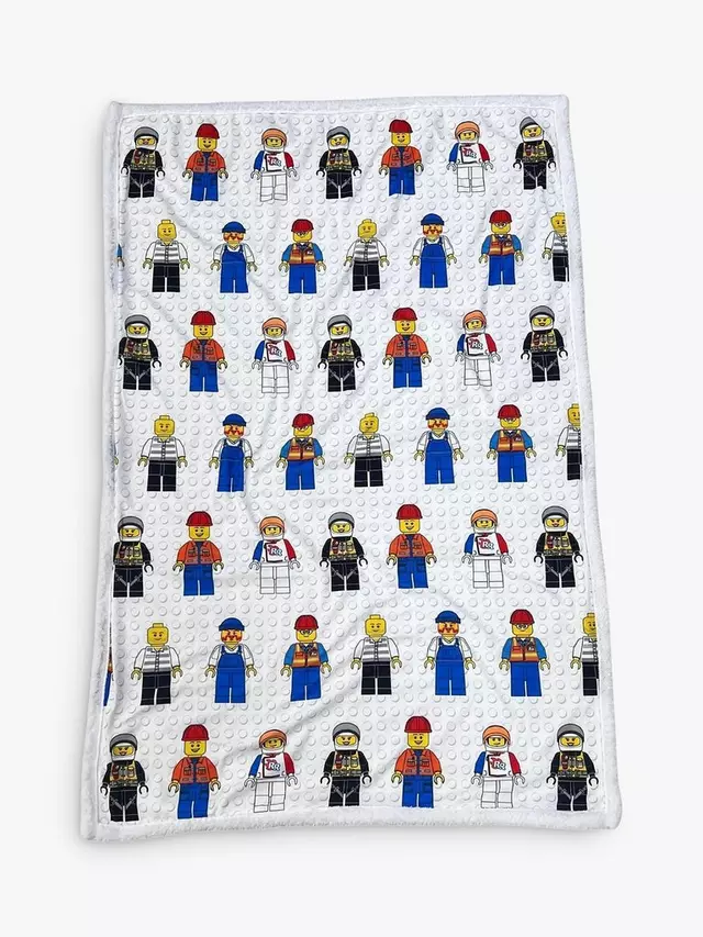 

Одеяло LEGO Minifigure Sherpa Fleece