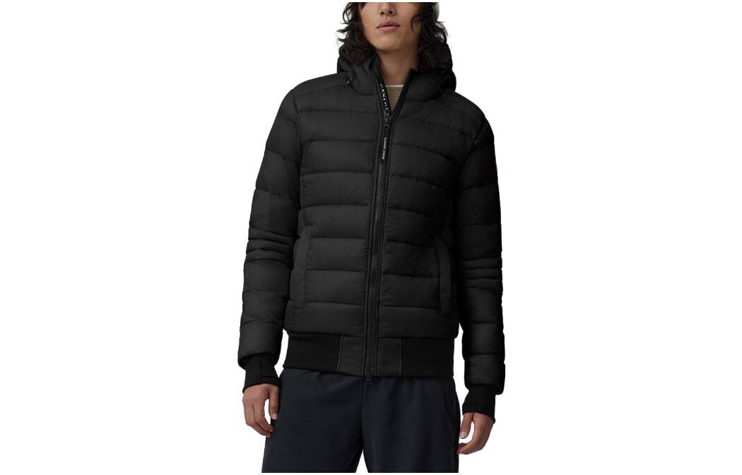 

Пуховик мужской черный Canada Goose