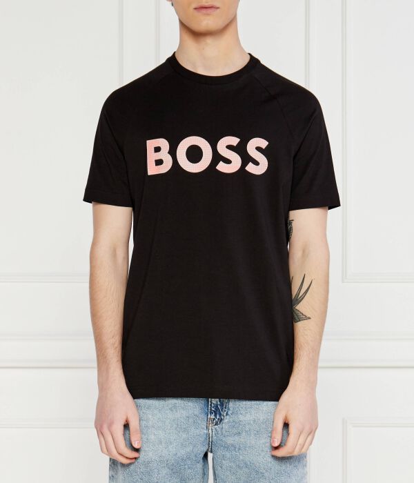 

Футболка teeber Regular fit Boss Green, черный