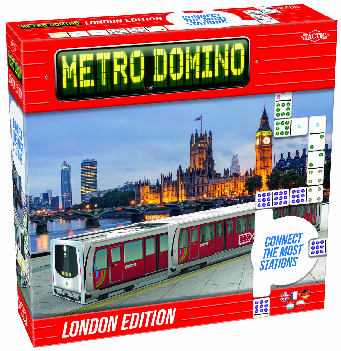 

Настольная игра Metro Domino London Tactic Games