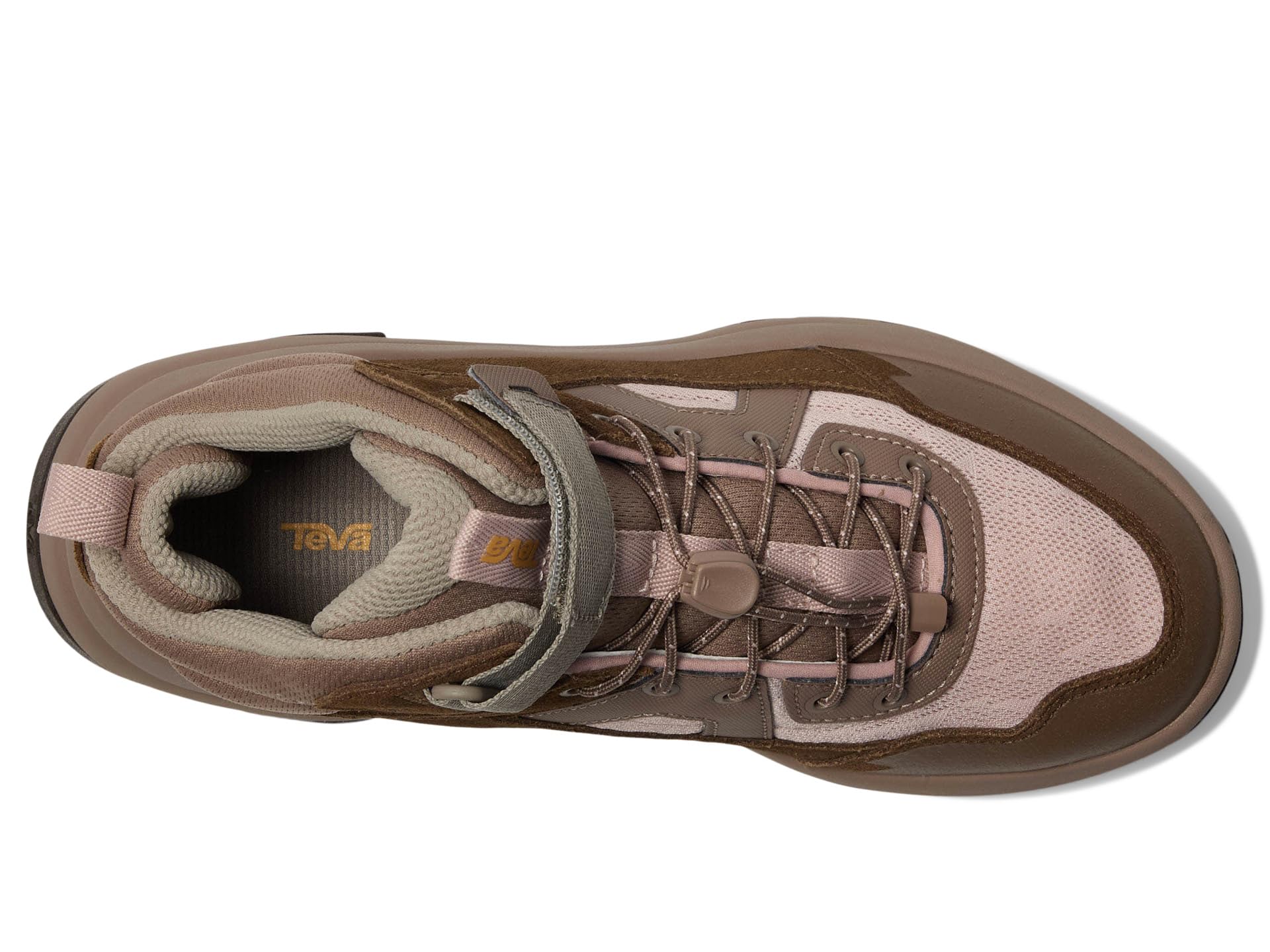 Походные ботинки Teva Hurricane Daybreaker Mid RP, цвет Deep Mahogany/Rose Smoke — фото 2