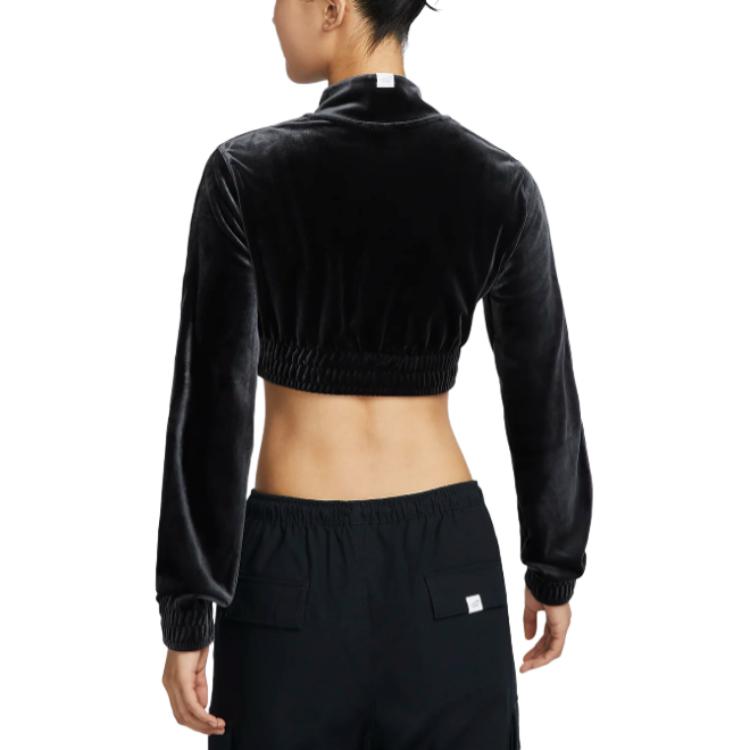 Женская черная куртка Nike — фото 3