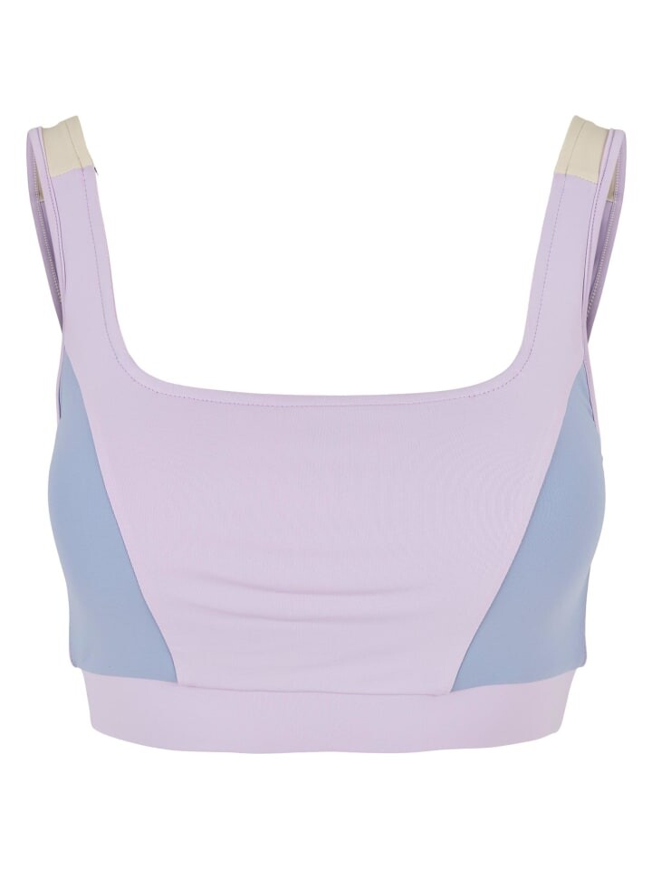 

Спортивный бюстгальтер Urban Classics, цвет lilac/violablue/softseagrass