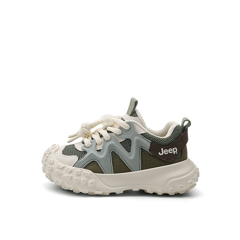 

Детские повседневные кроссовки Army Green Gray Kids' Jeep