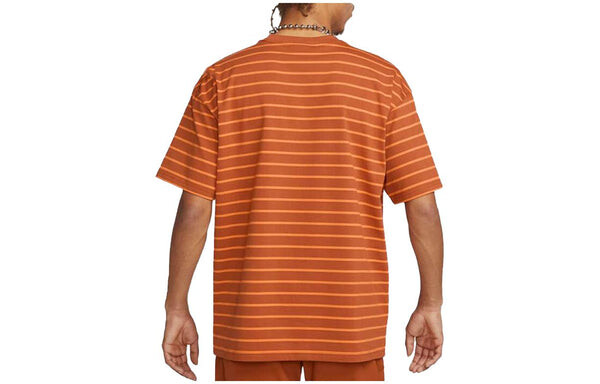 Футболка Nike ACG Stripe T-Shirt 'Orange', оранжевый — фото 3