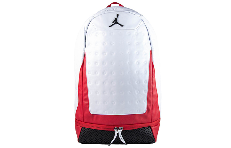 

Jordan Кожаный рюкзак унисекс красно-белый, Red White