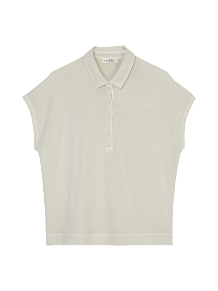 

Поло Marc O'Polo Oversize, цвет stone grey