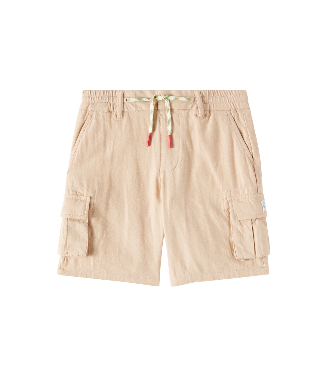 

Шорты-карго из хлопка и льна Scotch & Soda Kids, Medium Beige