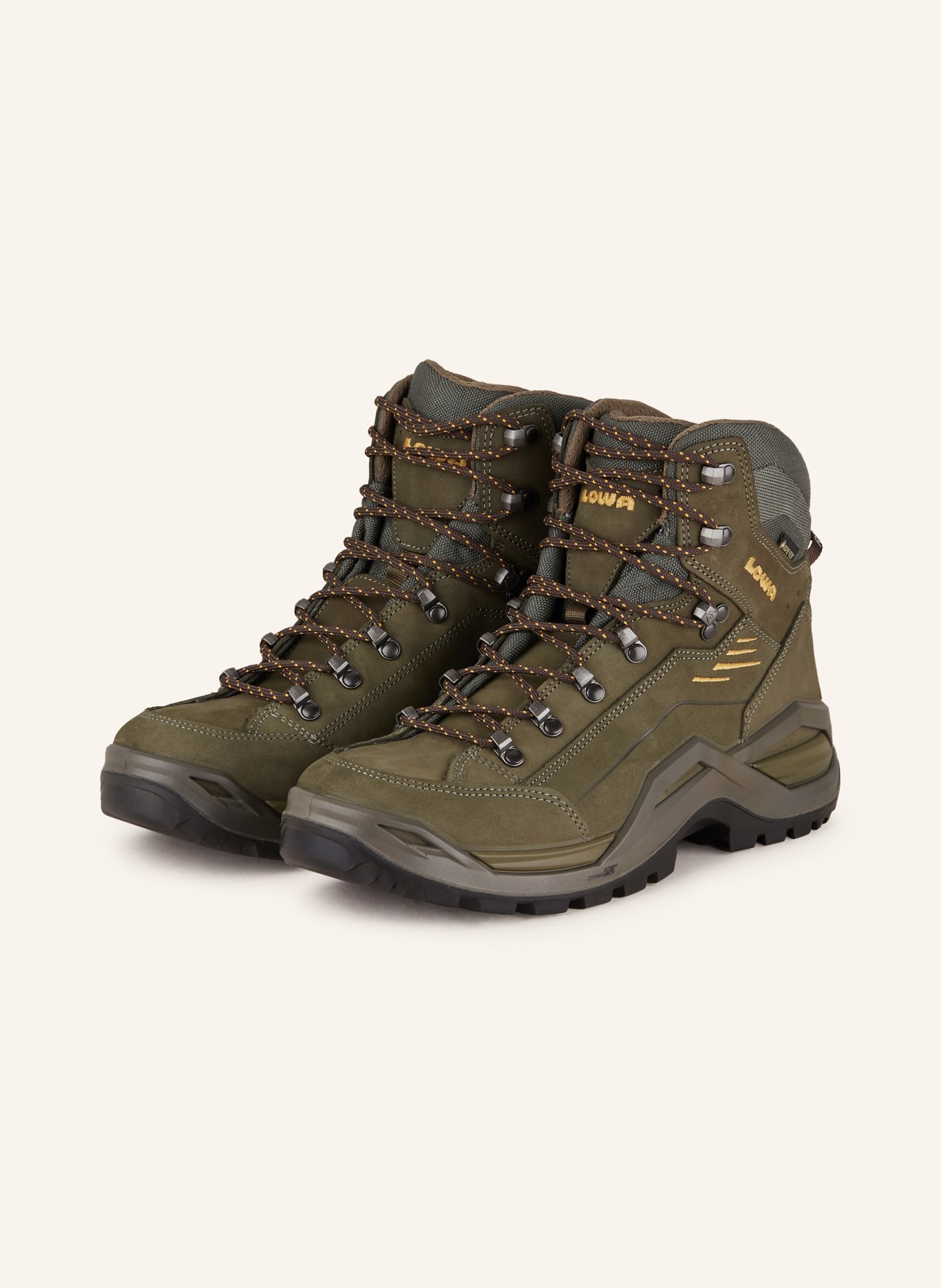

Renegade evo gtx mid треккинговые ботинки Lowa, зеленый