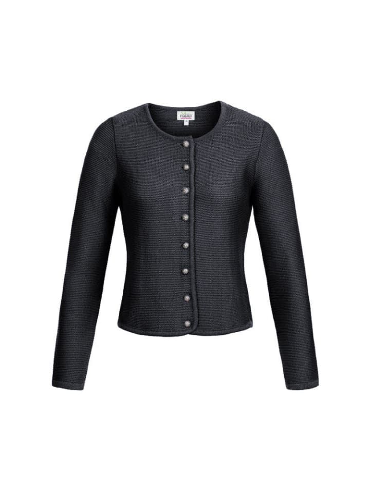 

Кардиган Anni с длинными рукавами в цвете антрацит Nübler