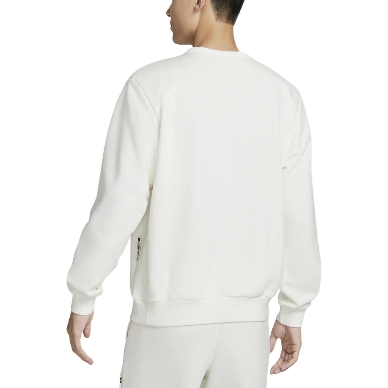 Стандартная модель Dri-Fit Толстовка Мужская Морской Белый/Светлый Слоновая Кость Белый Nike — фото 4